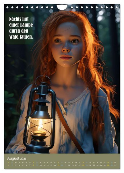 Produktbild: Lily und der Wunschbaum (Wandkalender 2026 DIN A4 hoch), CALVENDO Monatskalender
