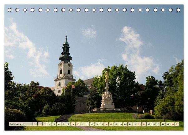 Produktbild: Streifz&uuml;ge durch die westliche Slowakei (Tischkalender 2027 DIN A5 quer), CALVENDO Monatskalender