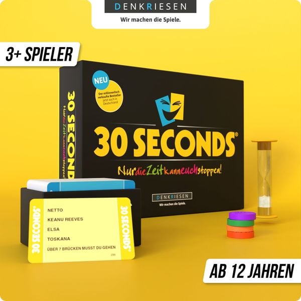 Produktbild: DENKRIESEN - 30 Seconds&reg; - "Nur die Zeit kann euch stoppen!"