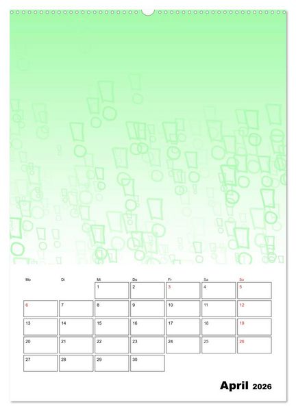 Produktbild: ERINNERUNGEN Zum Selberbasteln (Wandkalender 2026 DIN A2 hoch), CALVENDO Monatskalender