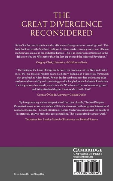 Produktbild: The Great Divergence Reconsidered