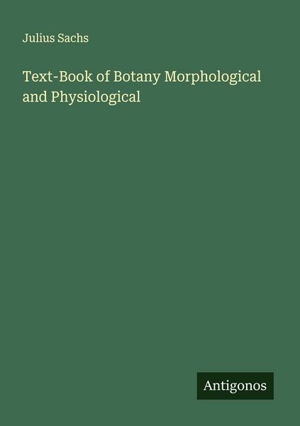 Produktbild: Text-Book of Botany Morphological and Physiological