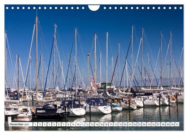Produktbild: Die Ostseek&uuml;ste von Neustadt bis Travem&uuml;nde (Wandkalender 2027 DIN A4 quer), CALVENDO Monatskalender