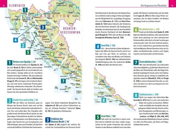 Produktbild: Reise Know-How Reiseführer Dalmatien & Kvarner Bucht