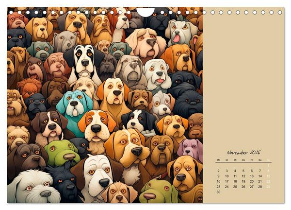 Produktbild: Tierisches Gewimmel (Wandkalender 2026 DIN A4 quer), CALVENDO Monatskalender