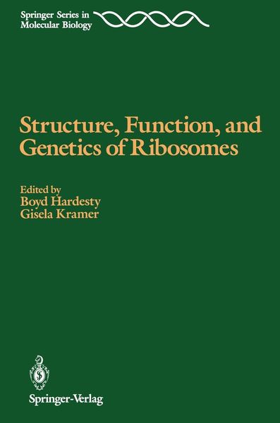Produktbild: Structure, Function, and Genetics of Ribosomes
