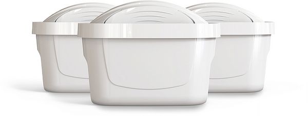 Produktbild: SODAPOP Wasserfilterkanne Selina, 1,5 Liter, wei&szlig;, inkl. 10 Filterkartuschen