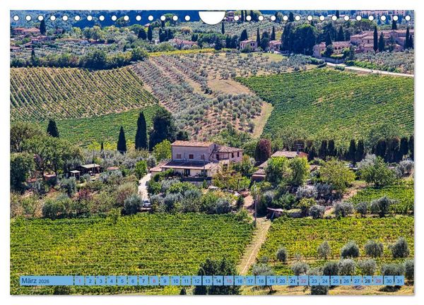 Produktbild: Impressionen aus San Gimignano (Wandkalender 2026 DIN A4 quer), CALVENDO Monatskalender