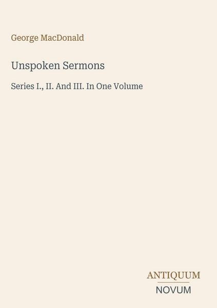 Produktbild: Unspoken Sermons