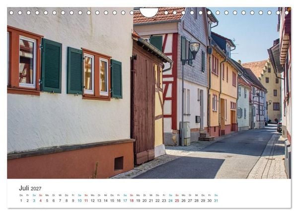 Produktbild: Babenhausen - Sch&ouml;ne Ecken und erstaunliche Besonderheiten (Wandkalender 2027 DIN A4 quer), CALVENDO Monatskalender