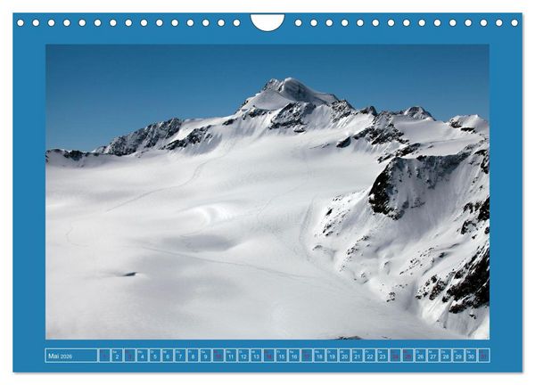 Produktbild: Die H&ouml;chsten der Alpen (Wandkalender 2026 DIN A4 quer), CALVENDO Monatskalender