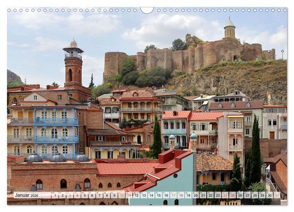 Produktbild: Sehnsucht Georgien (Wandkalender 2026 DIN A3 quer), CALVENDO Monatskalender