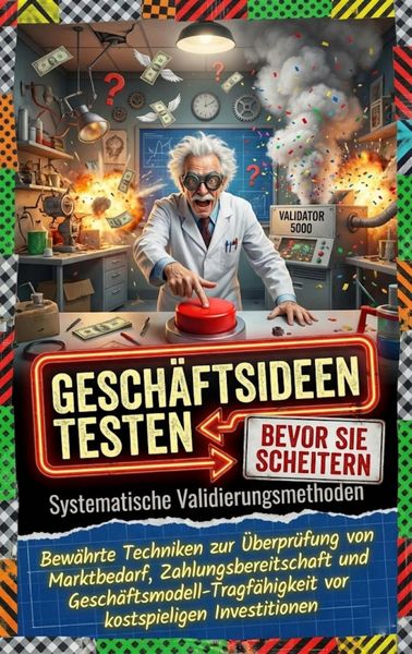 Produktbild: Gesch&auml;ftsideen testen, bevor sie scheitern: Systematische Validierungsmethoden