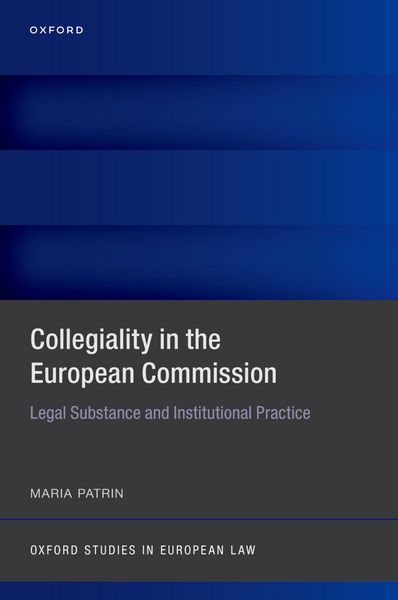 Produktbild: Collegiality in the European Commission