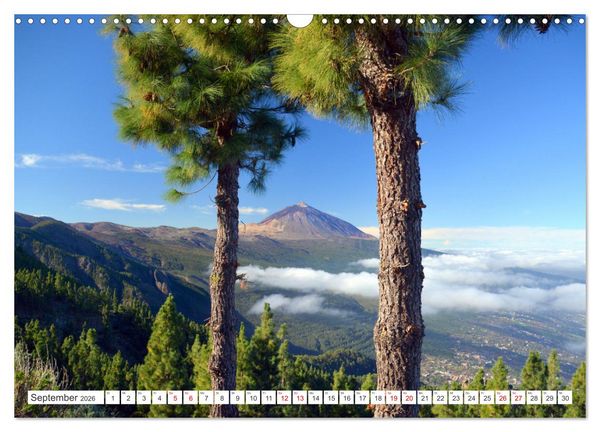 Produktbild: Teneriffa - Insel der Gl&uuml;ckseligen (Wandkalender 2026 DIN A3 quer), CALVENDO Monatskalender