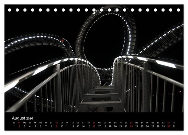 Produktbild: Industriekultur Ruhrgebiet (Tischkalender 2026 DIN A5 quer), CALVENDO Monatskalender