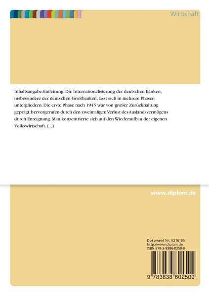 Produktbild: Europ&auml;isierung deutscher Universalbanken