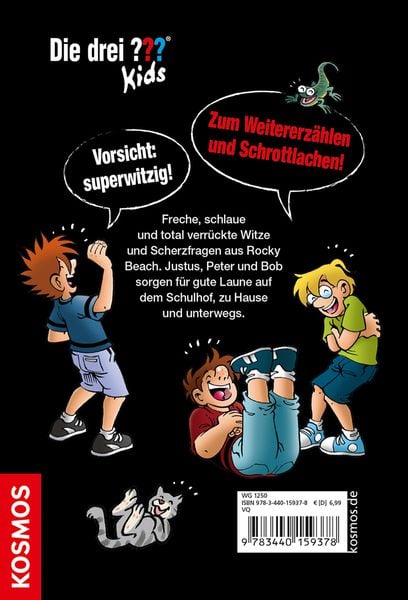Produktbild: Die drei ??? Kids Das Witzebuch