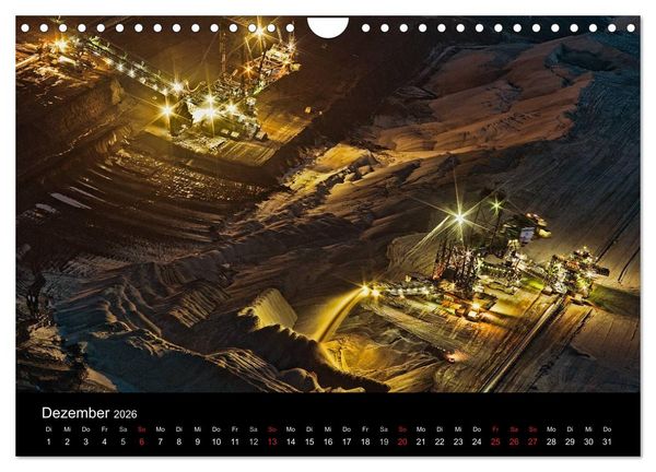 Produktbild: Der Tagebau (Wandkalender 2026 DIN A4 quer), CALVENDO Monatskalender