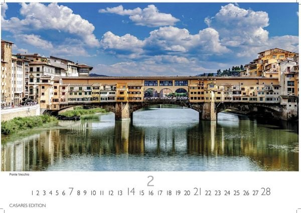 Produktbild: Florenz Kalender 2027 &ndash; Wandkalender | Fotokalender Italien 35x50cm Toskana Flair f&uuml;r Ihr Zuhause | Hochwertiger . mit 12 atemberaubenden Motiven