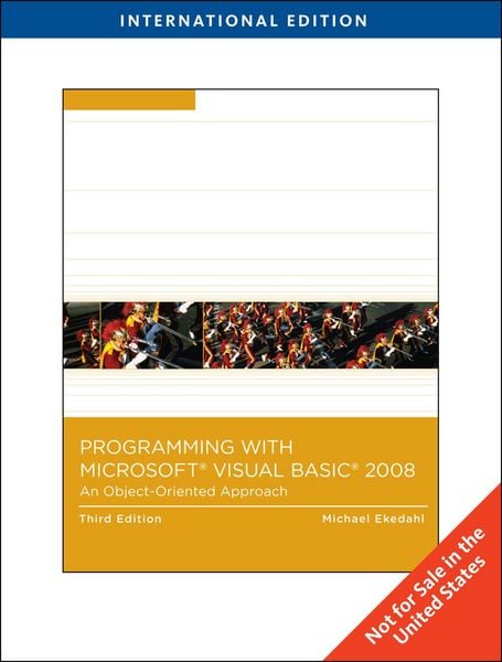 Produktbild: Ekedahl, M:  Visual Basic 2008
