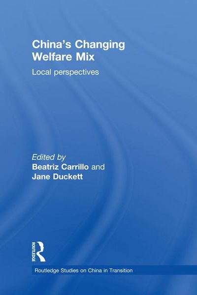 Produktbild: China's Changing Welfare Mix