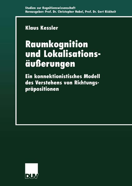 Produktbild: Raumkognition und Lokalisations&auml;u&szlig;erungen
