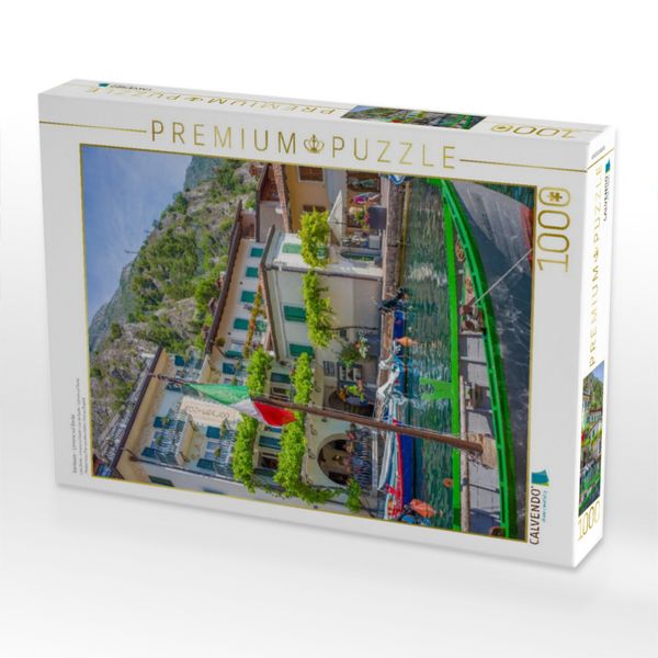 Produktbild: CALVENDO Puzzle Gardasee - Limone sul Garda | 1000 Teile Lege-Gr&ouml;&szlig;e 64x48cm Foto-Puzzle f&uuml;r gl&uuml;ckliche Stunden