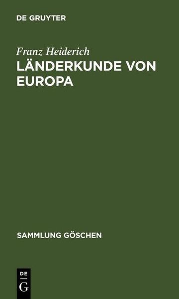Produktbild: L&auml;nderkunde von Europa