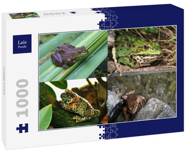 Produktbild: Lais Puzzle Collage Frosch 1000 Teile