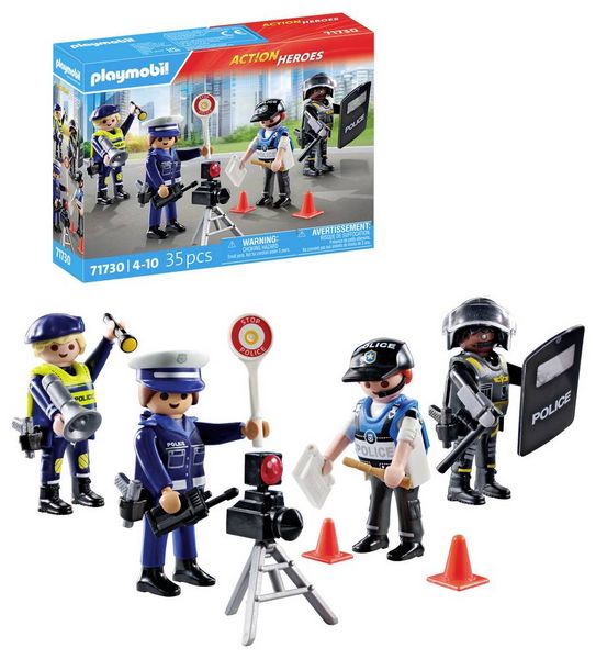 Produktbild: Playmobil® ACT!ON HEROES Figurenset Polizei 71730
