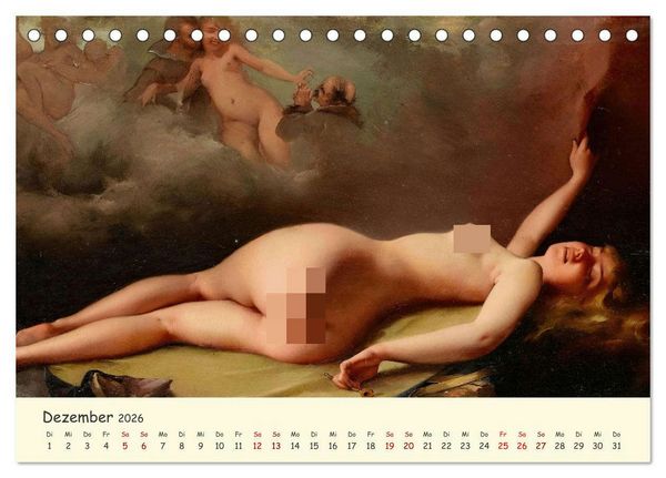 Produktbild: Zeitlose Muse (Tischkalender 2026 DIN A5 quer), CALVENDO Monatskalender