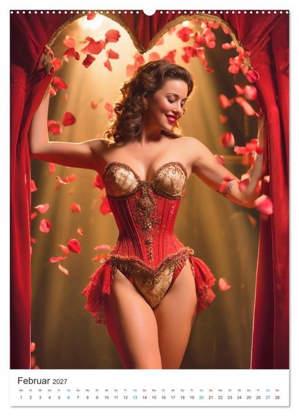 Produktbild: The Art of Burlesque (hochwertiger Premium Wandkalender 2027 DIN A2 hoch), Kunstdruck in Hochglanz