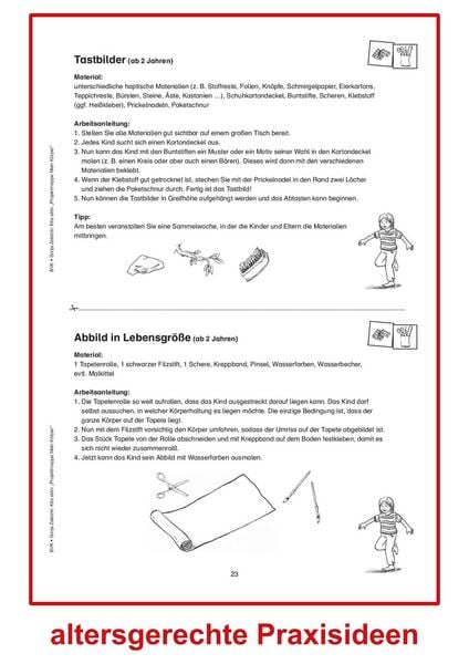 Produktbild: Kita aktiv Projektmappe Mein K&ouml;rper