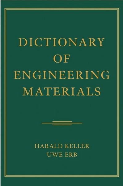 Produktbild: Dictionary of Engineering Materials