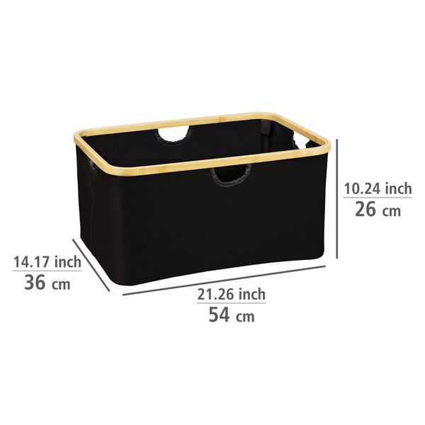 Produktbild: W&auml;schekorb Mod. Ecori, Textilien aus 100 % recyceltem Polyester