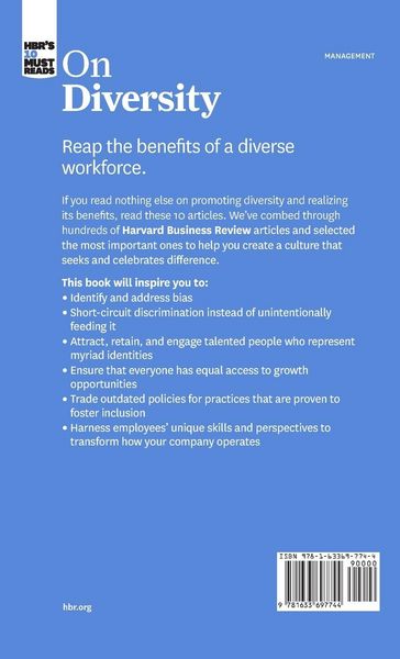 Produktbild: Hbr's 10 Must Reads on Diversity (with Bonus Article Making Differences Matter: A New Paradigm for Managing Diversity by David A. Thomas and Robin J. Ely)