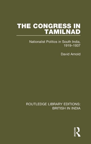 Produktbild: The Congress in Tamilnad