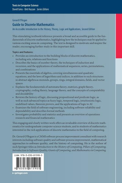 Produktbild: Guide to Discrete Mathematics