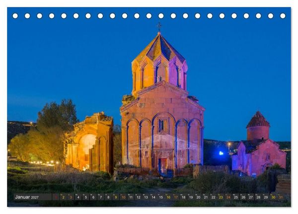 Produktbild: Armenien entdecken (Tischkalender 2027 DIN A5 quer), CALVENDO Monatskalender