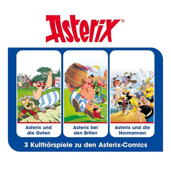 Asterix - Hörspielbox, Vol. 3 - Albert Uderzo , René Goscinny, Audio, 4057664895820