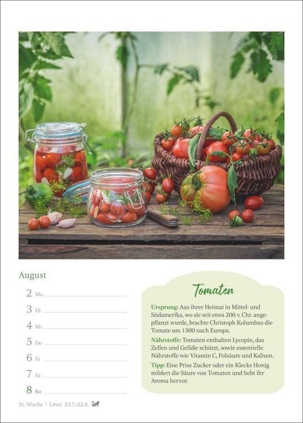 Produktbild: Der kleine K&uuml;chenkalender Wochenkalender 2027 - Wochenkalender mit praktischen Tipps