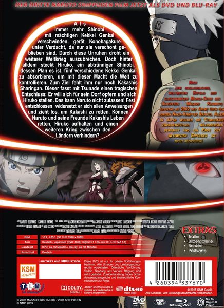 Naruto Shippuden 3: Die Erben des Willens des Feuers