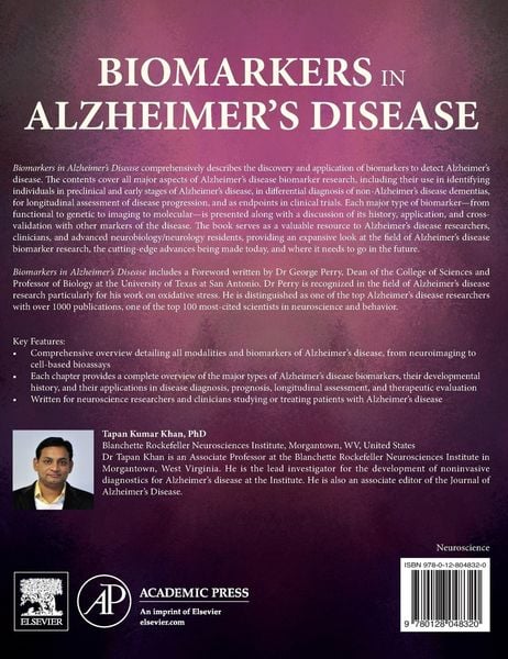Produktbild: Biomarkers in Alzheimer's Disease