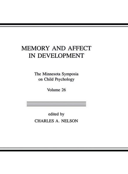 Produktbild: Memory and Affect in Development