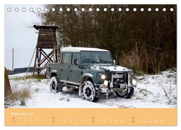 Produktbild: Defender f&uuml;r's Grobe (Tischkalender 2026 DIN A5 quer), CALVENDO Monatskalender