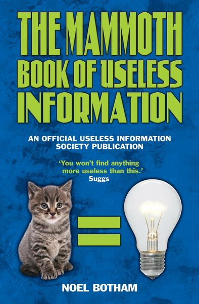 Produktbild: The Mammoth Book of Useless Information