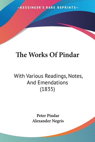 Produktbild: The Works Of Pindar