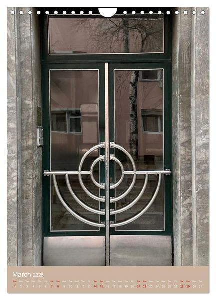 Produktbild: Doors of Belgrade (Wall Calendar 2026 DIN A4 portrait), CALVENDO 12 Month Wall Calendar