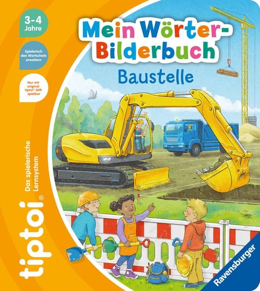 Ravensburger - tiptoi Mein Wörter-Bilderbuch Baustelle